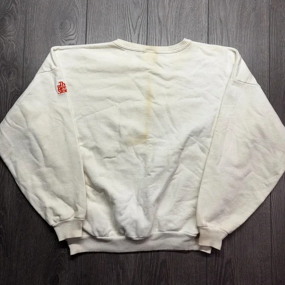 Vintage Molson Canadian Beer 1990s Sweatshirt Large White Beer Canada Bear - Picture 6 of 11